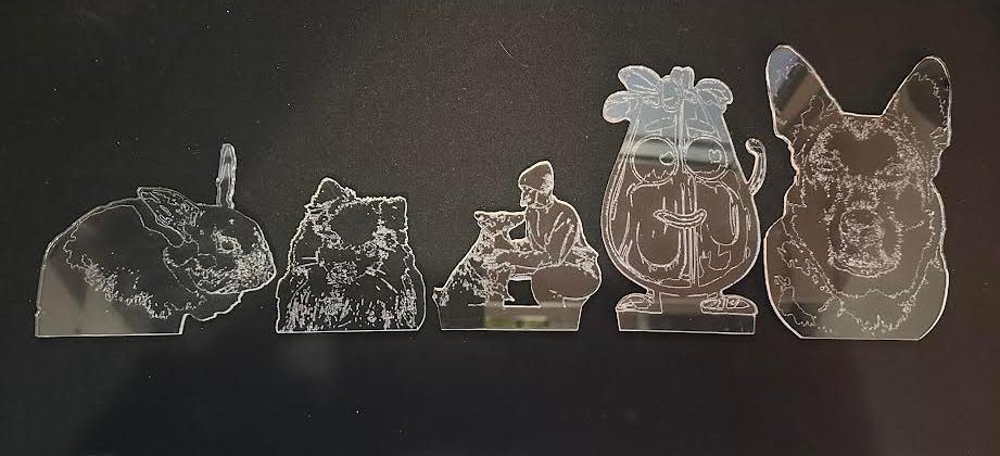 Exchangeable Acrylic form for Glow form™ (replacement part)