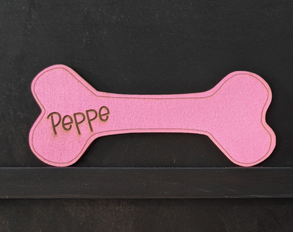 Nimikoitu Luu -tarrakyltti