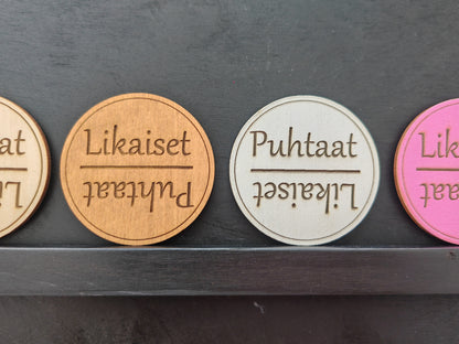 Astianpesukone-magneetti Puhtaat / Likaiset